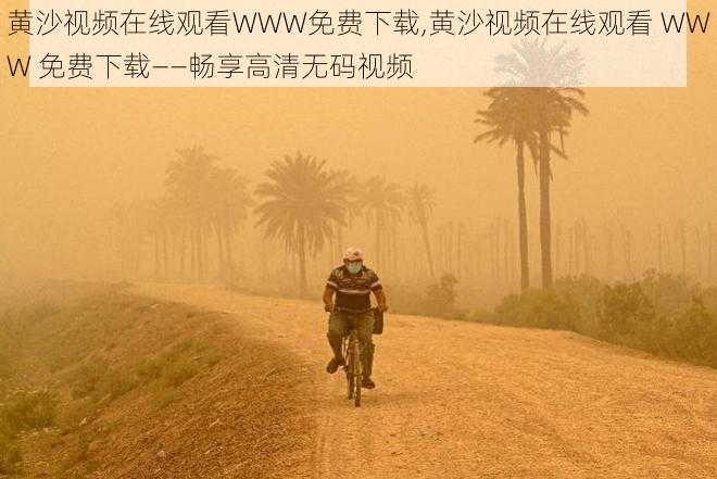 黄沙视频在线观看WWW免费下载,黄沙视频在线观看 WWW 免费下载——畅享高清无码视频