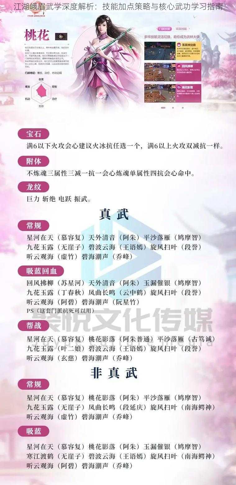 江湖峨眉武学深度解析：技能加点策略与核心武功学习指南