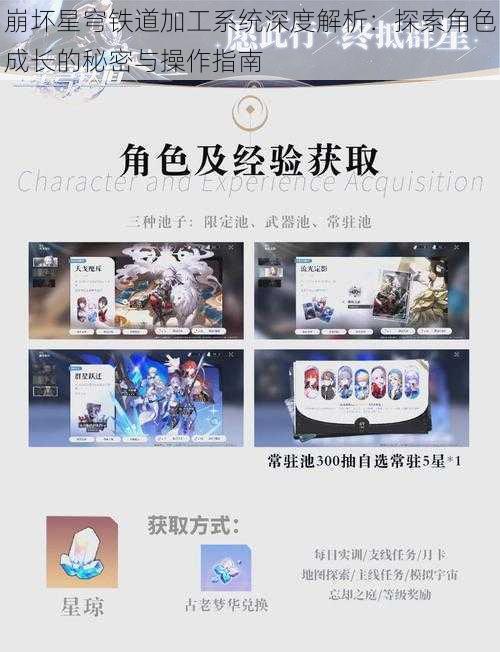 崩坏星穹铁道加工系统深度解析:探索角色成长的秘密与操作指南