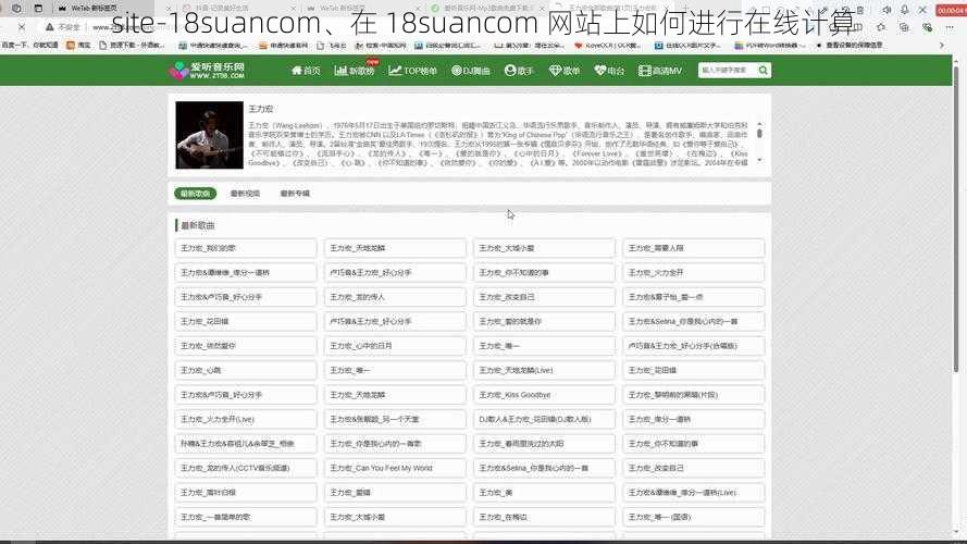 site-18suancom、在 18suancom 网站上如何进行在线计算