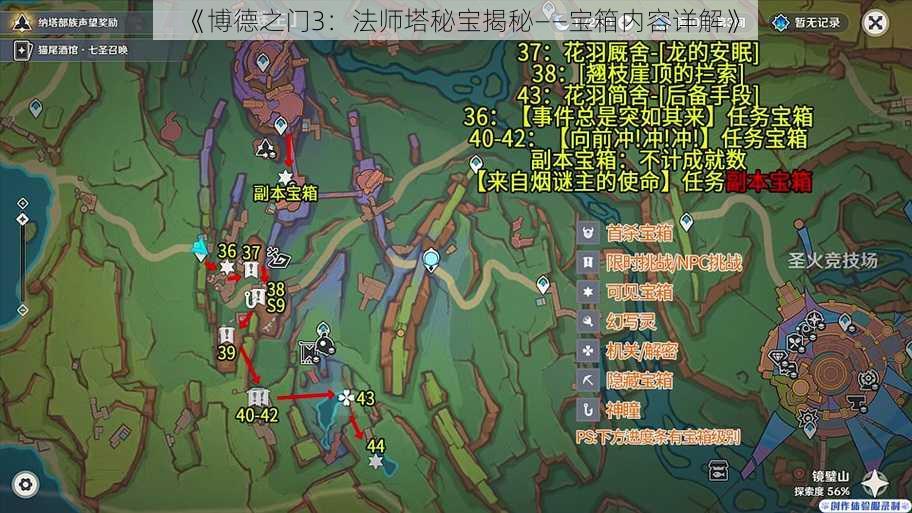 《博德之门3:法师塔秘宝揭秘——宝箱内容详解》