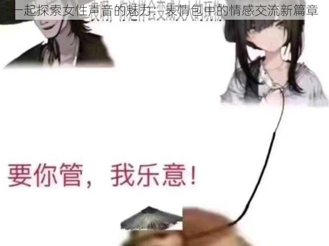 一起探索女性声音的魅力:表情包中的情感交流新篇章