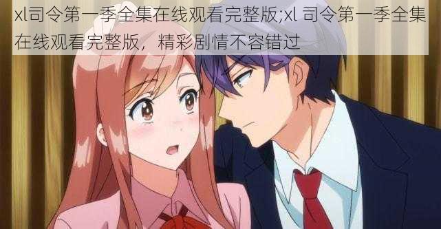 xl司令第一季全集在线观看完整版;xl 司令第一季全集在线观看完整版,精彩剧情不容错过