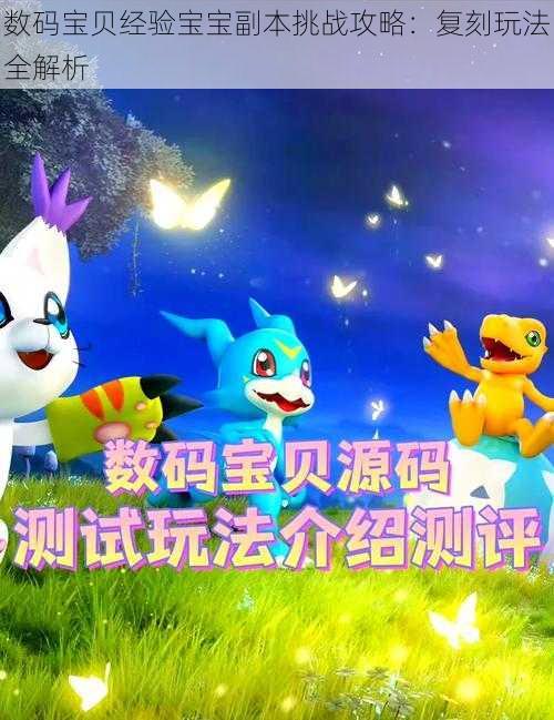 数码宝贝经验宝宝副本挑战攻略:复刻玩法全解析