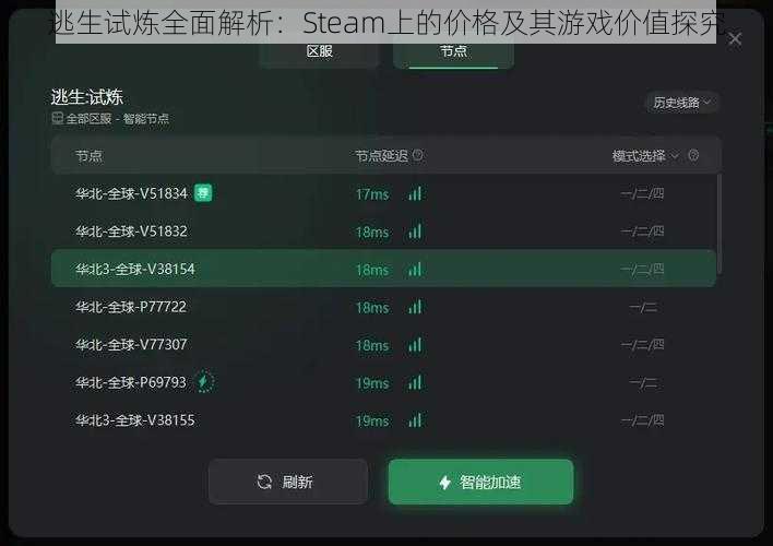 逃生试炼全面解析：Steam上的价格及其游戏价值探究