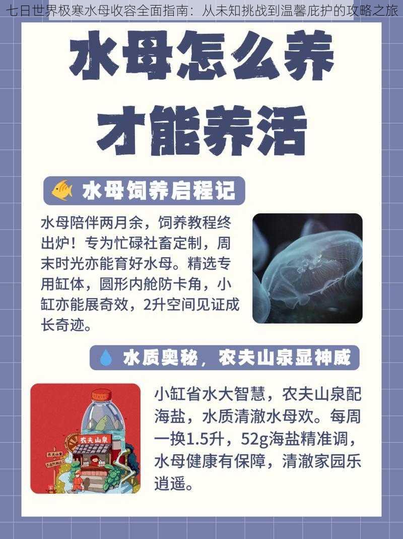 七日世界极寒水母收容全面指南：从未知挑战到温馨庇护的攻略之旅