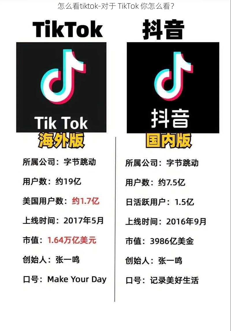 怎么看tiktok-对于 TikTok 你怎么看？