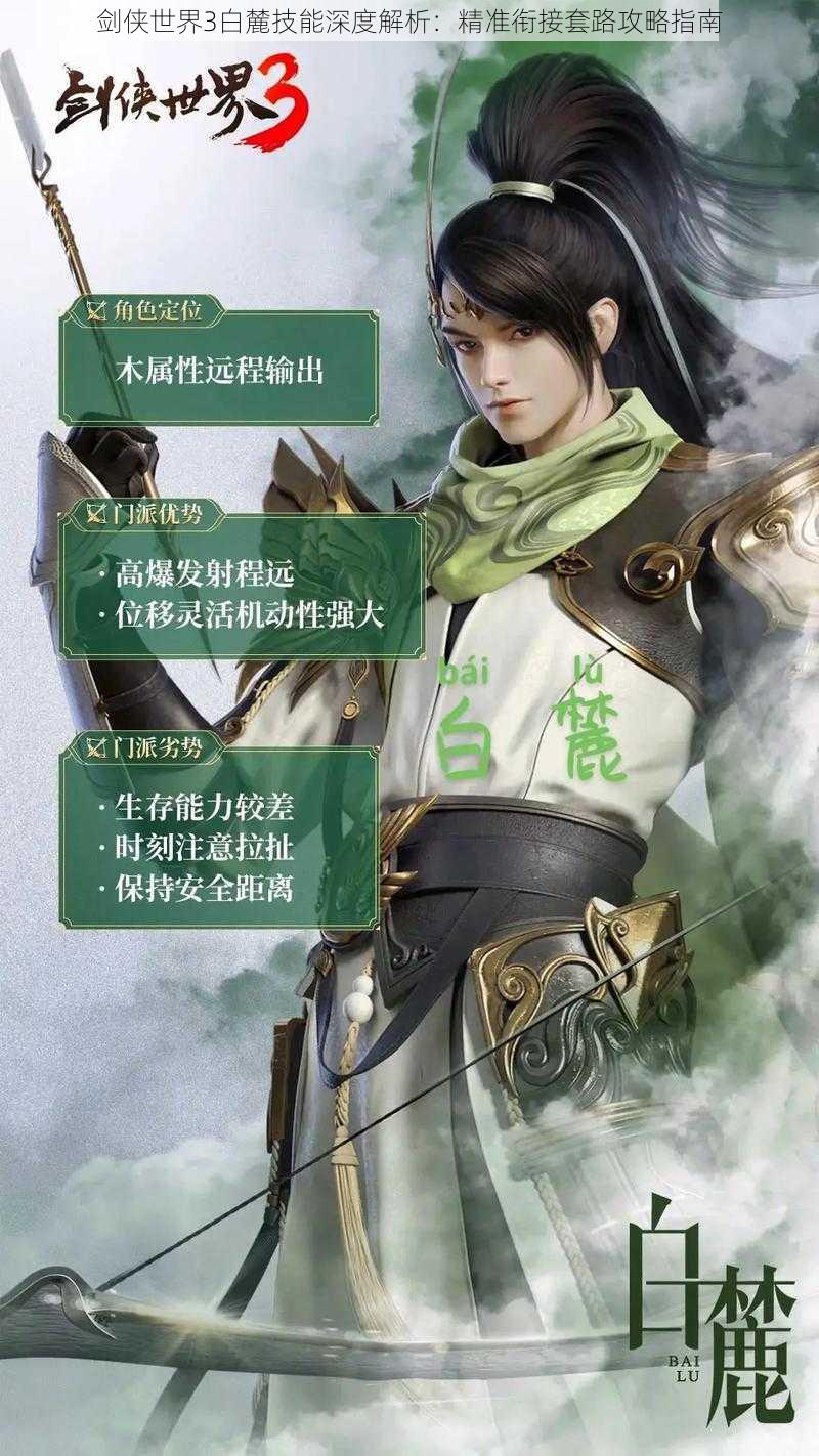 剑侠世界3白麓技能深度解析:精准衔接套路攻略指南