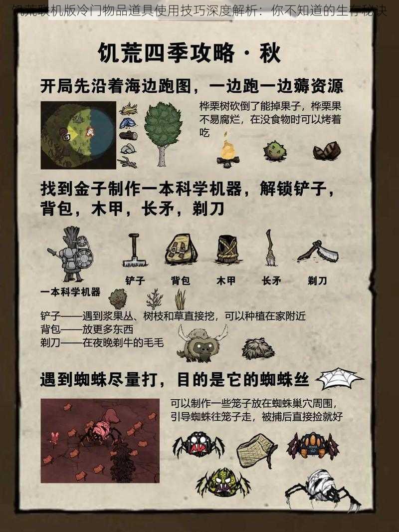 饥荒联机版冷门物品道具使用技巧深度解析:你不知道的生存秘诀
