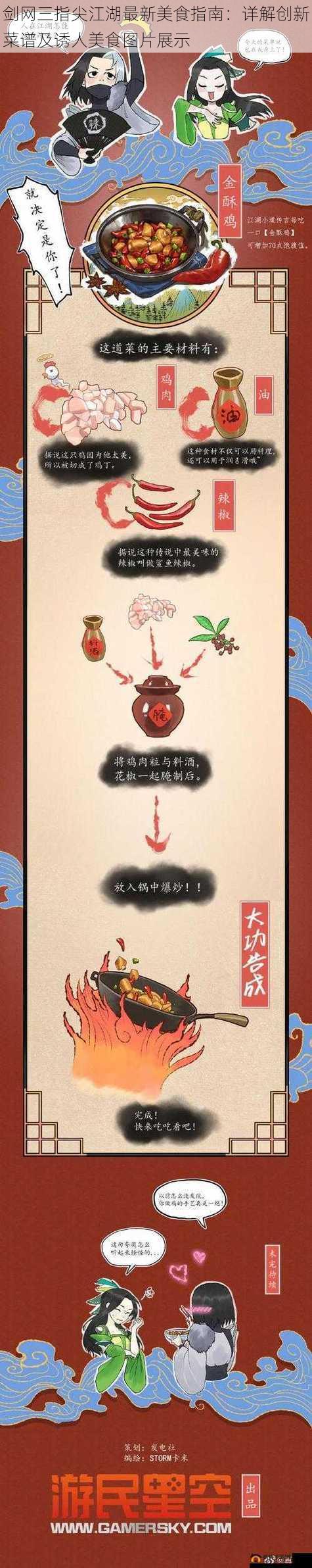 剑网三指尖江湖最新美食指南：详解创新菜谱及诱人美食图片展示