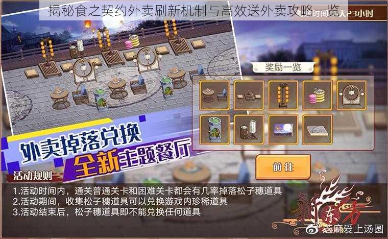 揭秘食之契约外卖刷新机制与高效送外卖攻略一览