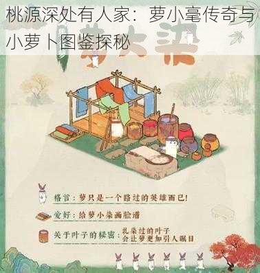 桃源深处有人家:萝小毫传奇与小萝卜图鉴探秘