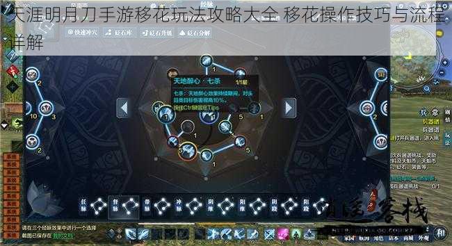 天涯明月刀手游移花玩法攻略大全 移花操作技巧与流程详解
