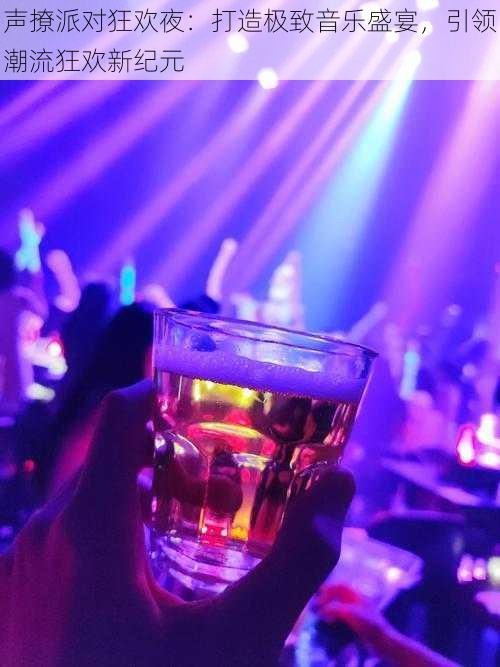 声撩派对狂欢夜:打造极致音乐盛宴,引领潮流狂欢新纪元