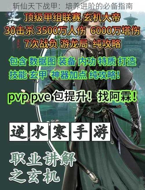 斩仙天下战甲:培养进阶的必备指南