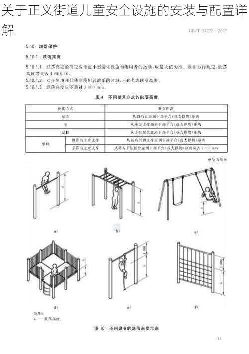 关于正义街道儿童安全设施的安装与配置详解