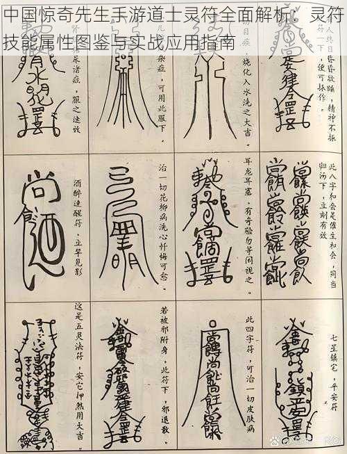 中国惊奇先生手游道士灵符全面解析:灵符技能属性图鉴与实战应用指南