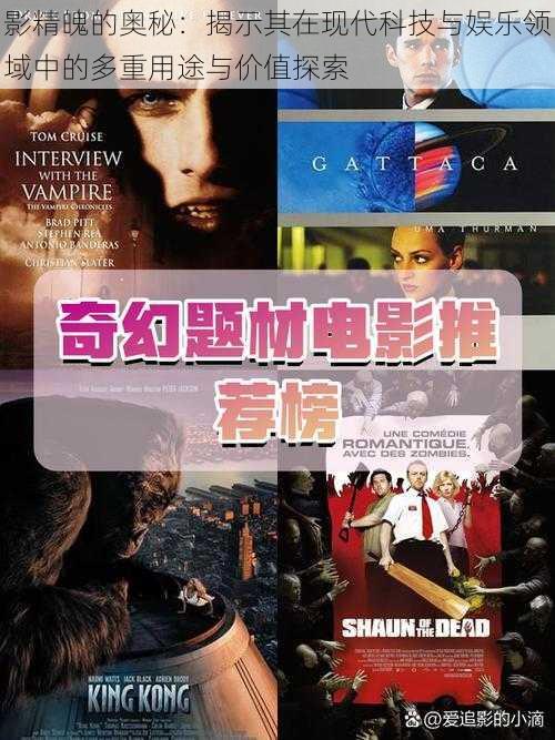 影精魄的奥秘:揭示其在现代科技与娱乐领域中的多重用途与价值探索