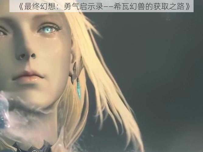 《最终幻想:勇气启示录——希瓦幻兽的获取之路》